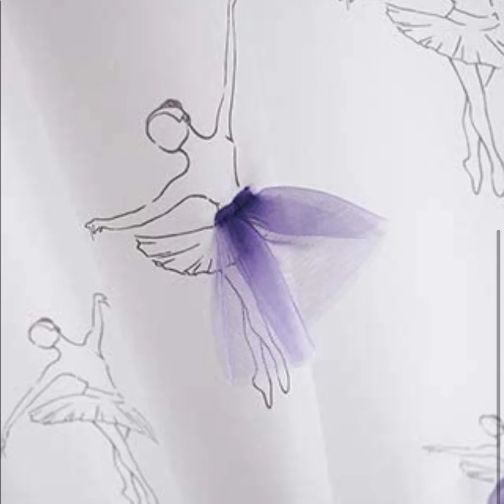 Ballerina curtains new 84” - Picture 2 of 6